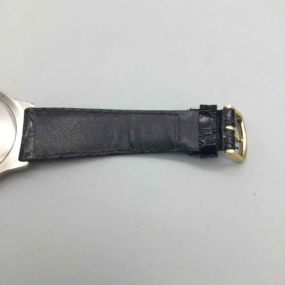 Vintage Casio Poseidon Mens Watch 37mm Black Dial 388 PMW-500 New Battery